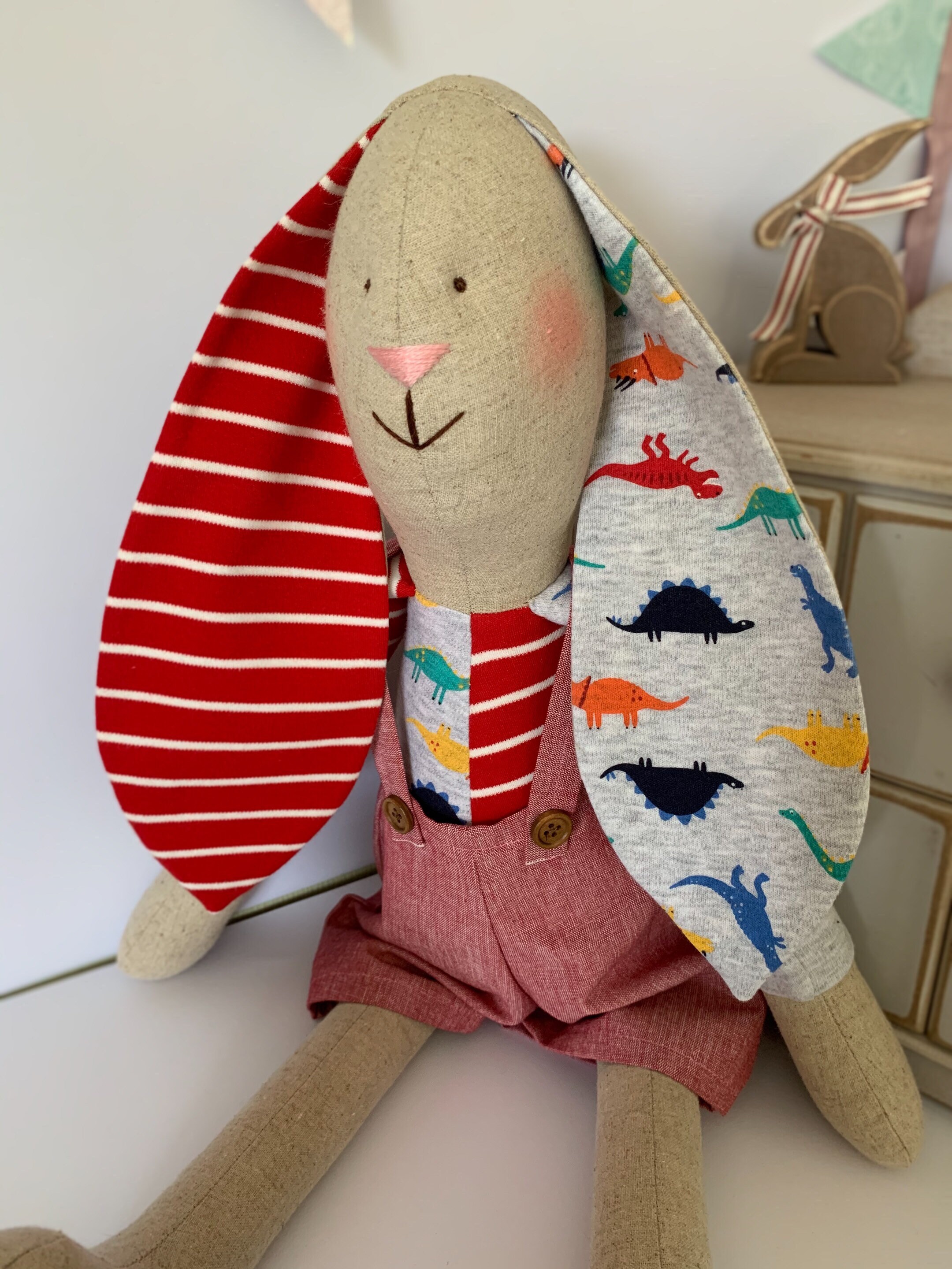 Memory Bunny Keepsake Bear Bereavement Gift Baby Clothes Keepsake