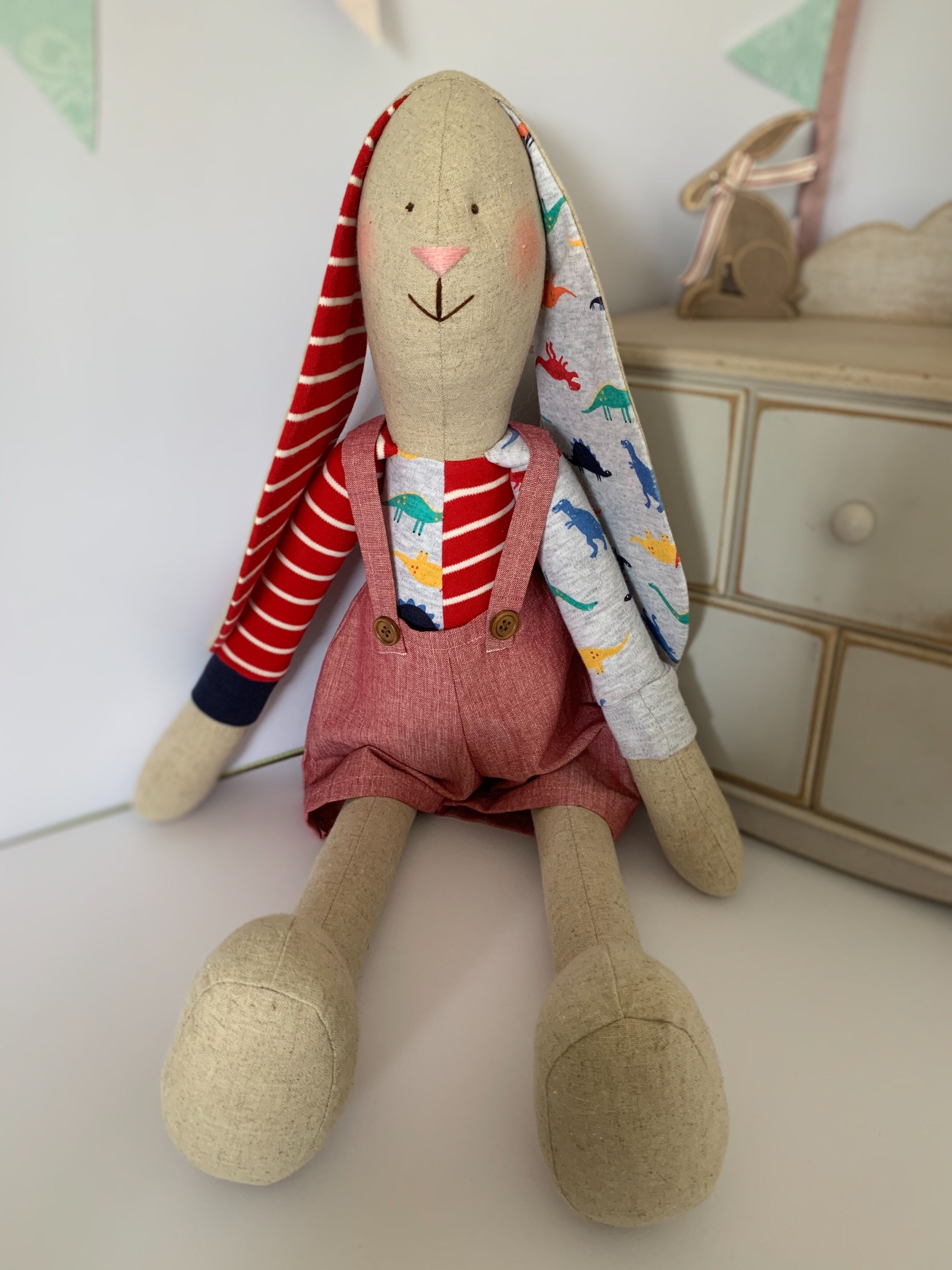 Memory Bunny Keepsake Bear Bereavement Gift Baby Clothes Keepsake