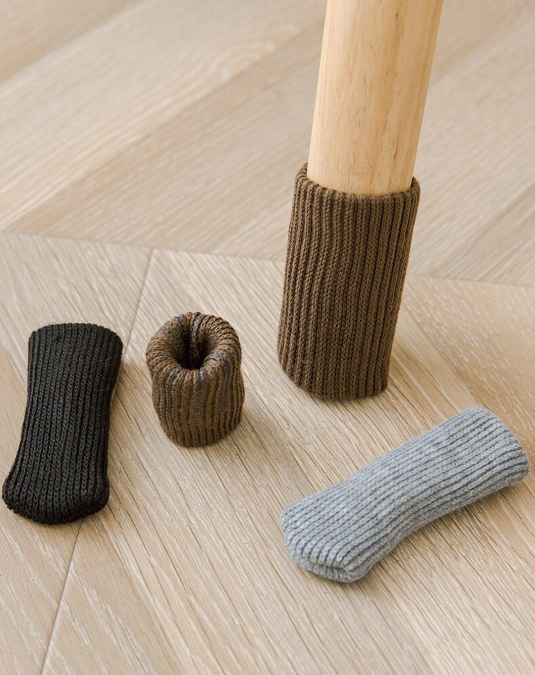 24pc Chair Legs Socks Extra Long Feet Protectors Pads for Desk