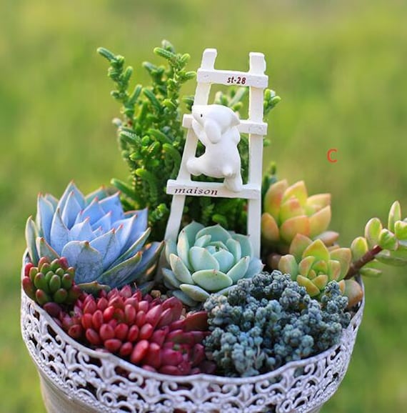 DIY resin mini miniature fairy house ornament craft garden decor accessories FBP