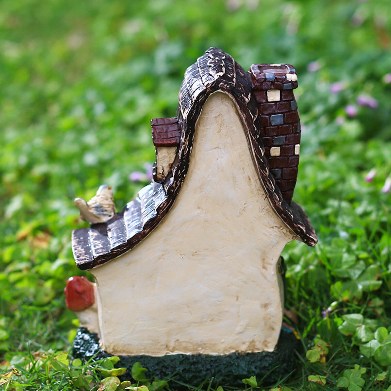 Garden ornaments Fairy tale cottage House Figure Garden Fairy Etsy