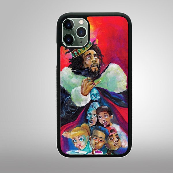 J COLE KOD Cover Rapper Hip Hop Apple Rap Rapper iPhone 12 11 Mini Pro Max X Xs 8 7 Plus 8 Plus 6/6S Samsung Galaxy S9 S10 Phone Case Cover