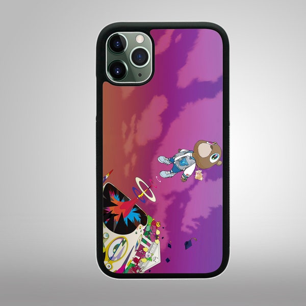 KANYE WEST GRADUATION Bear Rapper Rap Apple iPhone 15 14 13 12 11 Mini Pro Max Plus X Xs 8 Plus 7 6/6S Phone Case Cover Rubber Custom