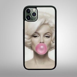 MARIYLN MONROE FAMOUS Art Gum Classic Apple iPhone 12 11 Mini Pro Max X Xs 8 7 7 Plus 8 Plus 6/6S Samsung Galaxy S9 S10 Phone Case Cover