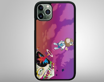 KANYE WEST FORMATURA Urso Rapper Rap Apple iPhone 15 14 13 12 11 Mini Pro Max Plus X Xs 8 Plus 7 6/6S Capa de celular de borracha personalizada