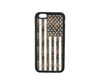 AMERICAN FLAG CAMO Camouflage Usa Country Apple iPhone 13 12 11 Mini Pro Max Xs 8 Plus 7 6/6S Samsung Galaxy S9 S10 Handyhülle