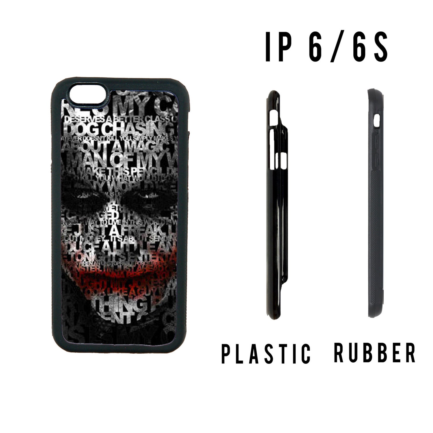 Happy Face Joker Phone Case for Apple iPhone 14 Plus 15 Pro Max 13 12