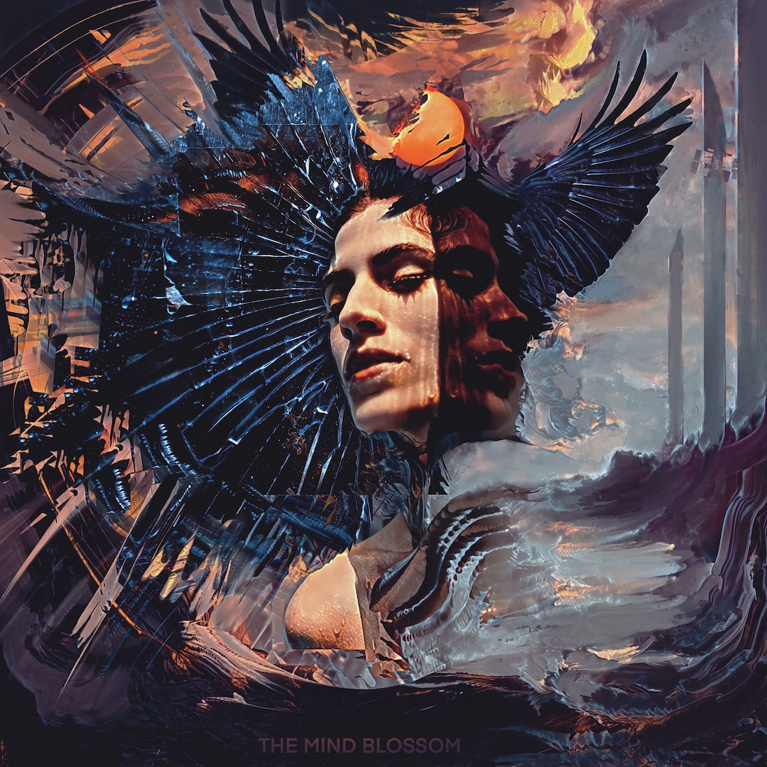 Pop Surrealism Artwork Pop Surreal Art Print Psychedelic Collage Art