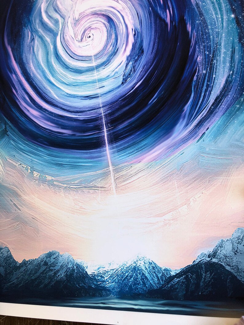 Абстрактные картины космос