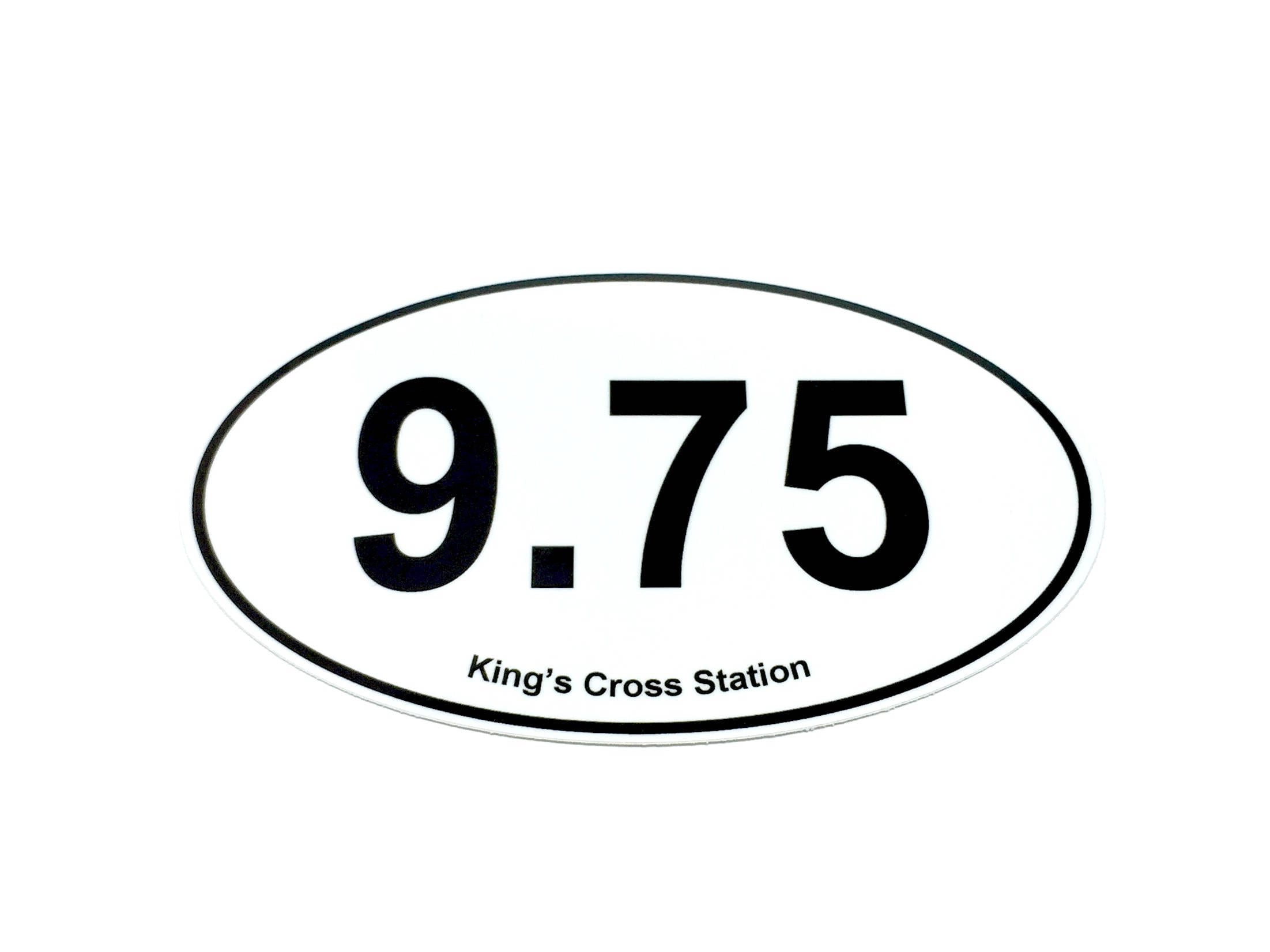 9.75 King's Cross Bumper Sticker - Etsy