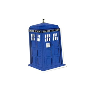 TARDIS Vinyl Sticker image 2