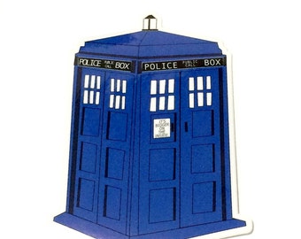 TARDIS Vinyl Sticker