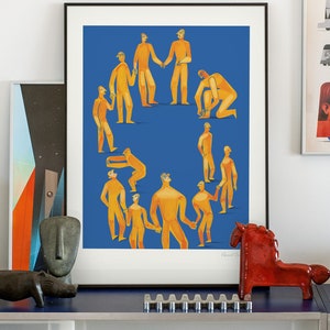 European Union - original illustration/poster print