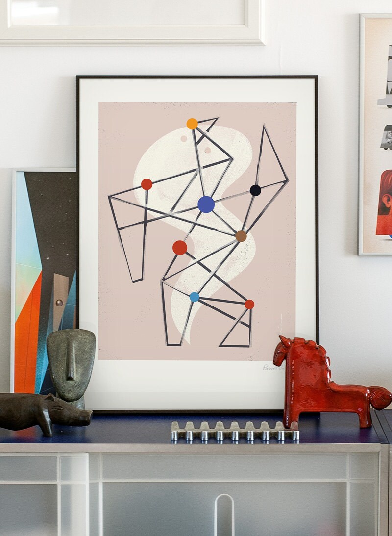 Body and Soul Original Illustration Print Etsy