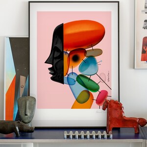 True colors - original illustration/poster print