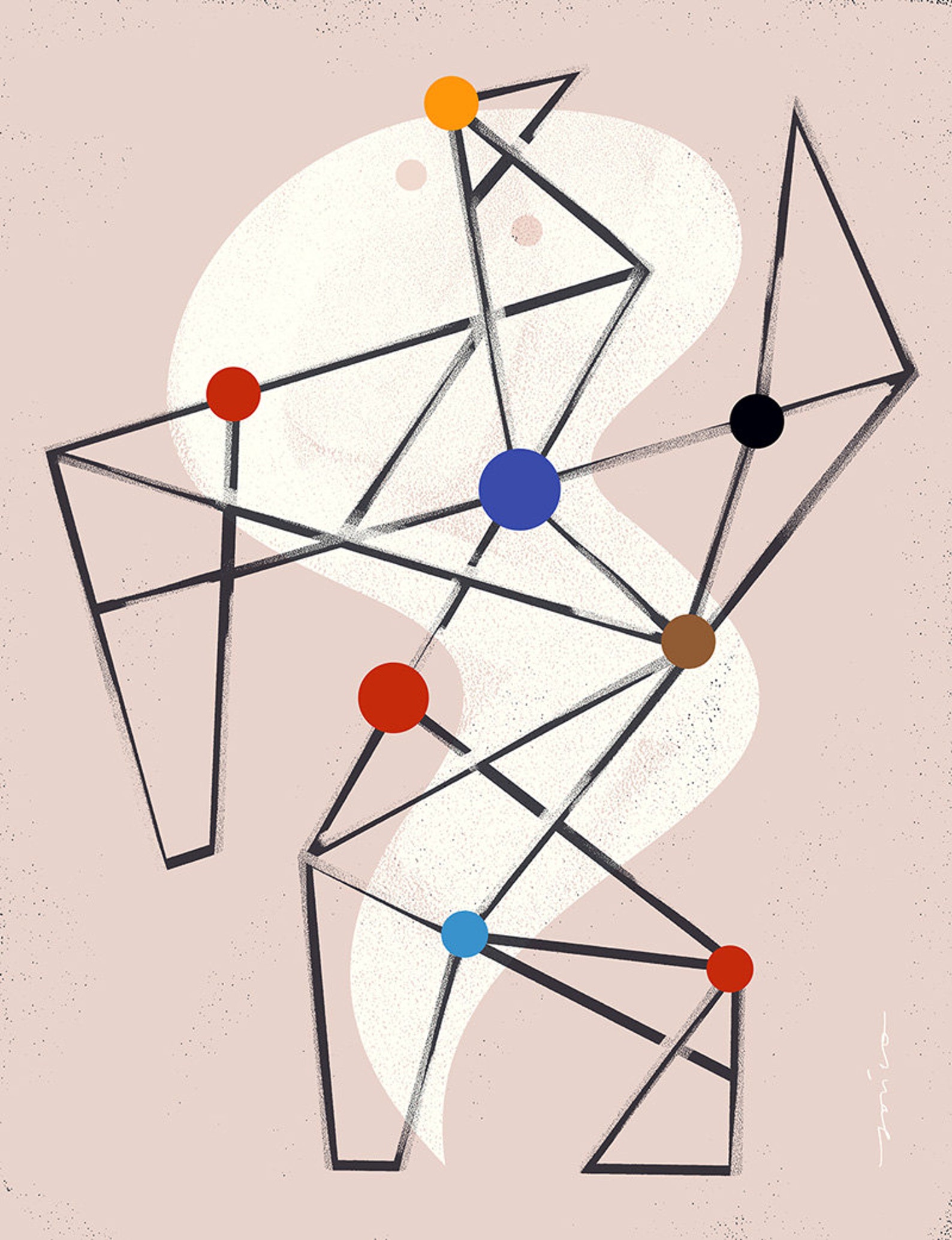 Body and Soul Original Illustration Print Etsy