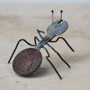 3 Key Ants, Metal Sculpture - Etsy