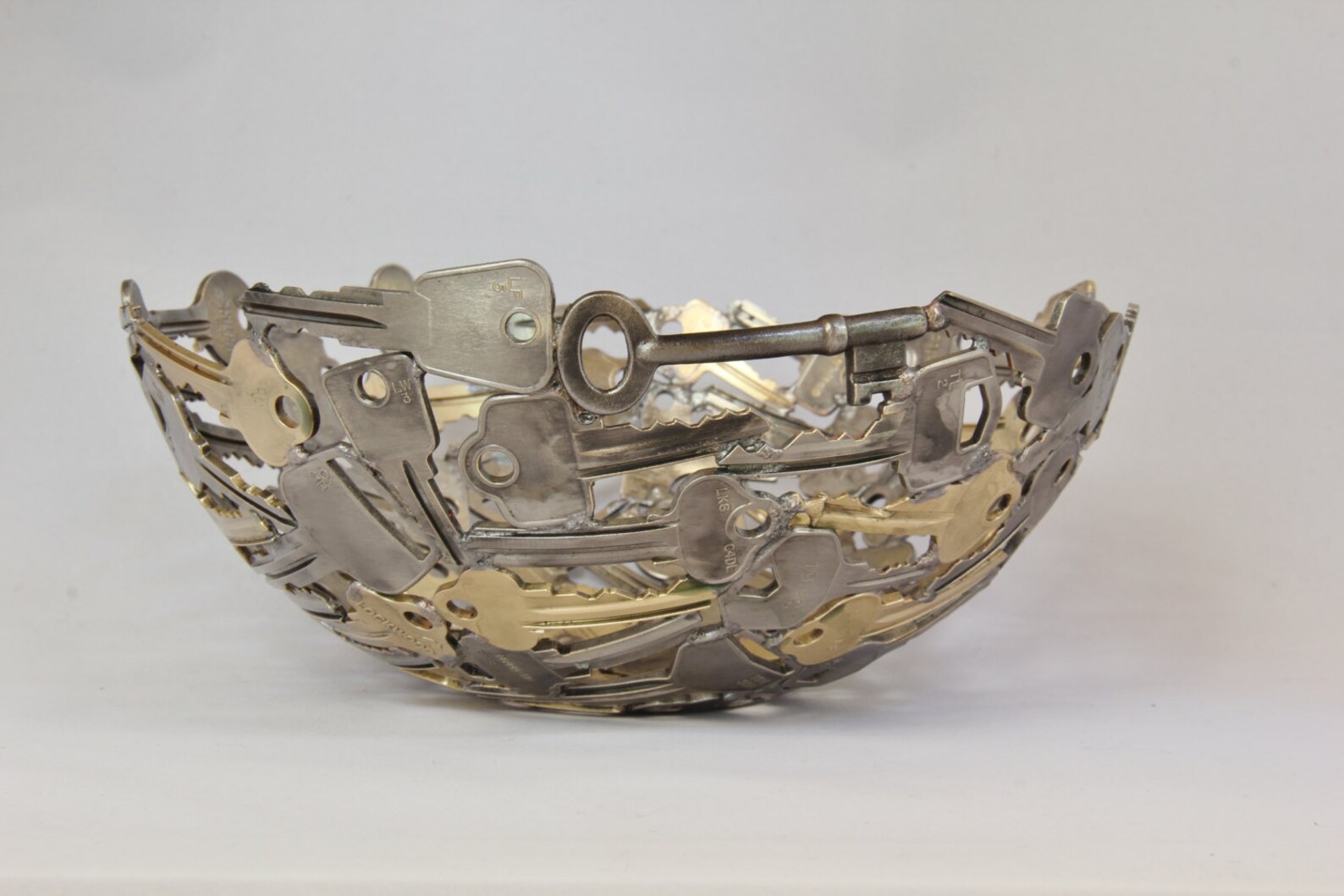 Medium Key Bowl 20 Cm Key Bowl Metal Bowl Metal Sculpture Etsy