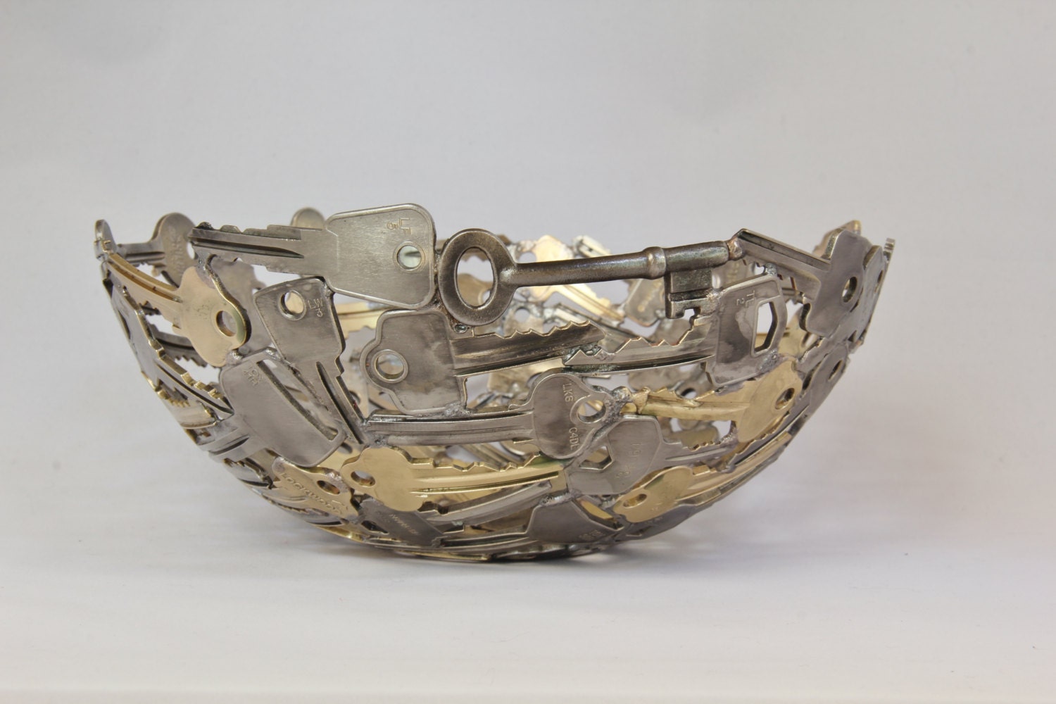Medium Key Bowl 20 Cm Key Bowl Metal Bowl Metal Sculpture Etsy