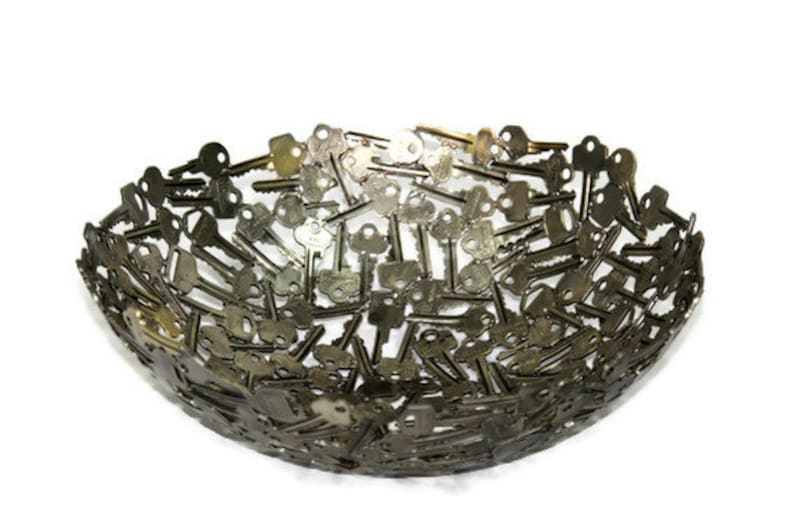 Extra Large Key Bowl 34 Cm Key Bowl Metal Bowl Metal Etsy