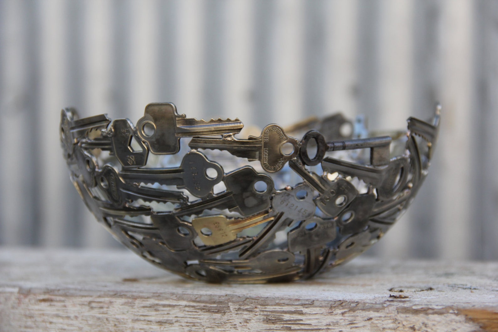 Medium Key Bowl 20 Cm Key Bowl Metal Bowl Metal Sculpture Etsy Canada