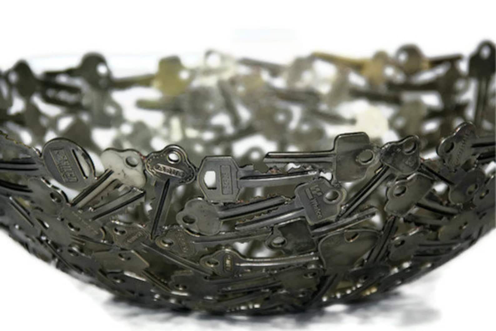 Extra Large Key Bowl 34 Cm Key Bowl Metal Bowl Metal Etsy