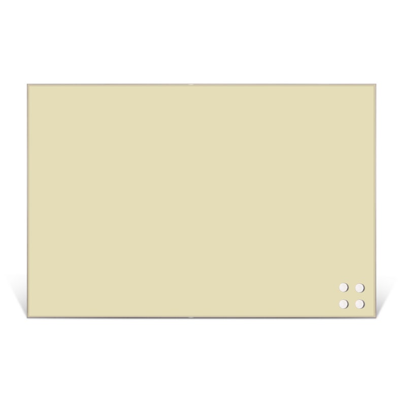 banjado glass magnetic board in the color BEIGE image 4