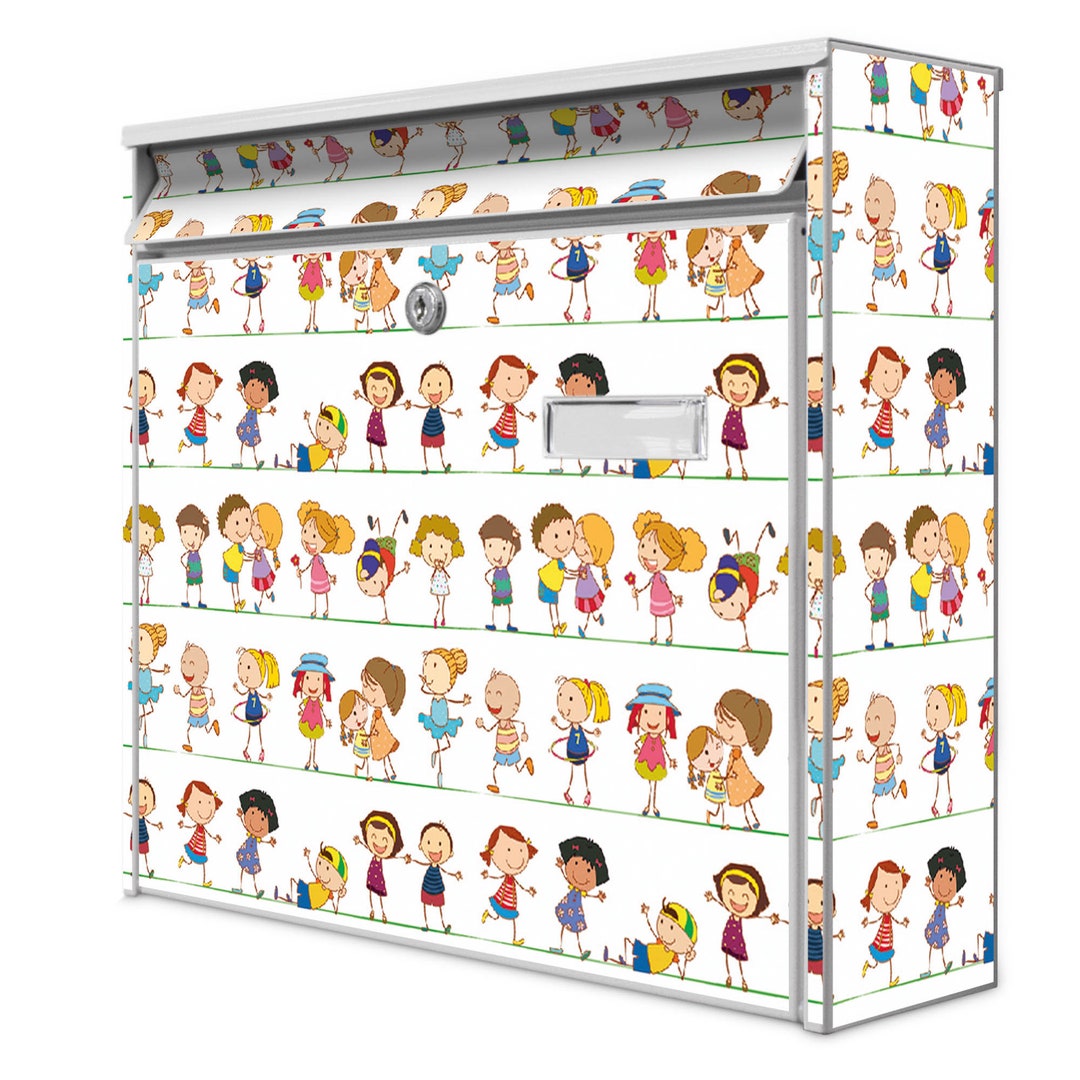 Design Letterbox With Name Tag and Banjado Motif CHILDREN Etsy