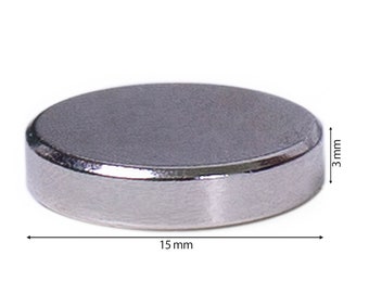 Neodym Magnete stark 15x3mm Güte N35