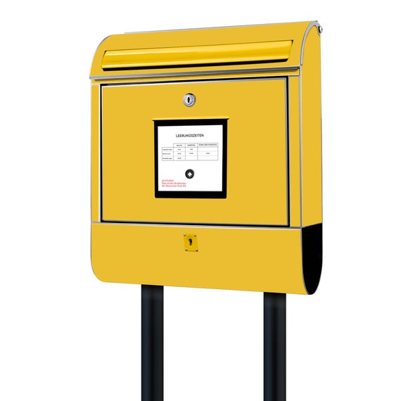banjado Briefkasten Amerikanisch U.S Mailbox schwarz Stahl Motiv Wildschwein
