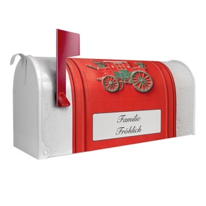 American letterbox US Mailbox with motif Nostalgic Postbox