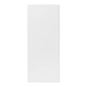 Magnetic board white 75 x 30 cm magnetic board metal memo board pin board incl. 4 magnets & mounting set image 7