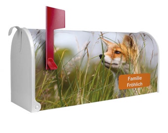 Amerikanischer Briefkasten US Mailbox mit Motiv FUCHS