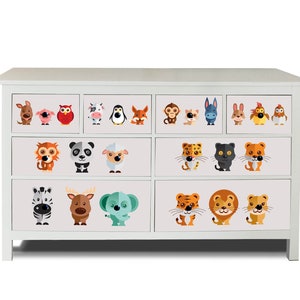 Film autocollant pour meubles IKEA Hemnes avec motif FRIENDS