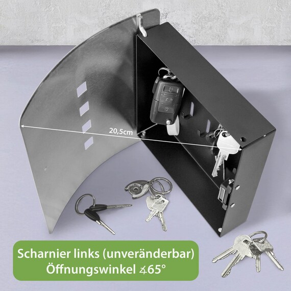 Banjado Schlüsselkasten mit 10 Haken NAUTILUS