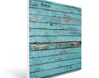 Design magnetic board by banjado with motif BLUE WOODEN SLATS