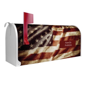 Amerikanischer Briefkasten US Mailbox mit Motiv UNITED STATES