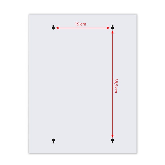 banjado Medizinschrank groß abschließbar Medikamentenschrank aus Metall
