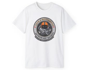 ブラックキャットモーターサイクルクラブTシャツ | ヴィンテージスタイルTシャツ