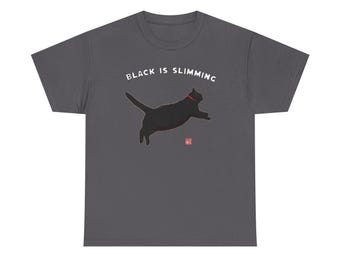 Black is slimming T shirt