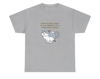 Poop Cat T shirt