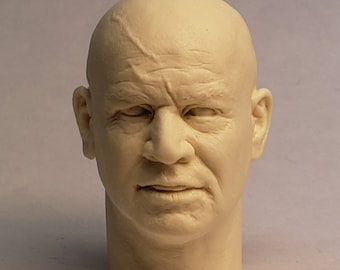 Temuera Morrison Boba Fett Head: 1/6 Scale Resin Cast
