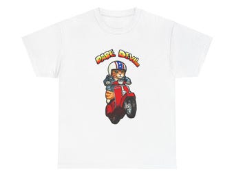 Dare Devil Orange Tabby Cat Shirt