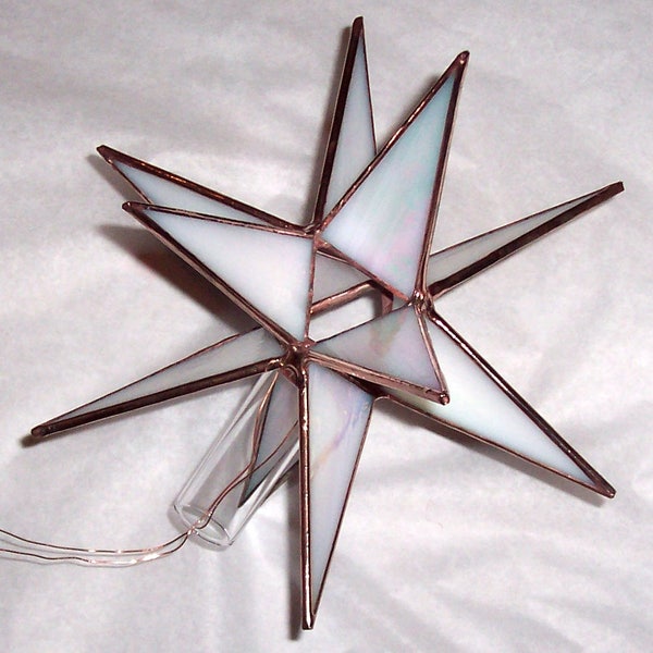 Moravian Star Christmas Tree Topper Etsy