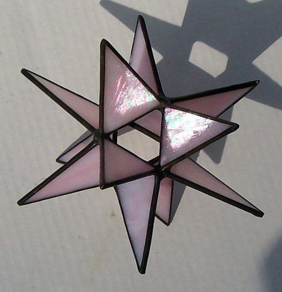 Moravian (Herrnhut) Star 3D Suncatcher