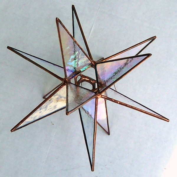Moravian Star Christmas Tree Topper Etsy