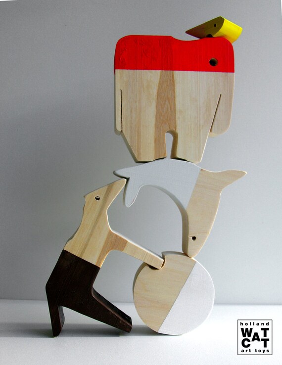 wooden circus toys