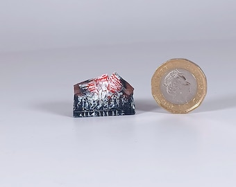 Miniature LED Firewood Logs: 1/24 Scale Dollhouse Fire