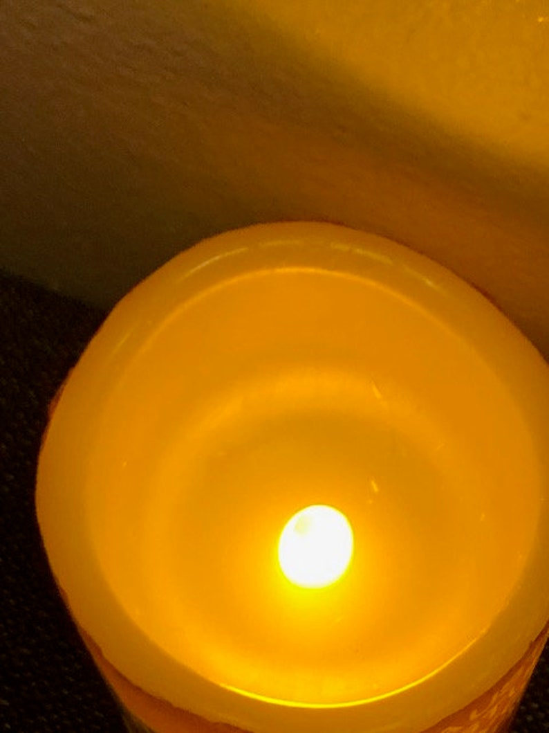 Catholic Votive Candles Saints Prayer LED Flameless Electric Etsy