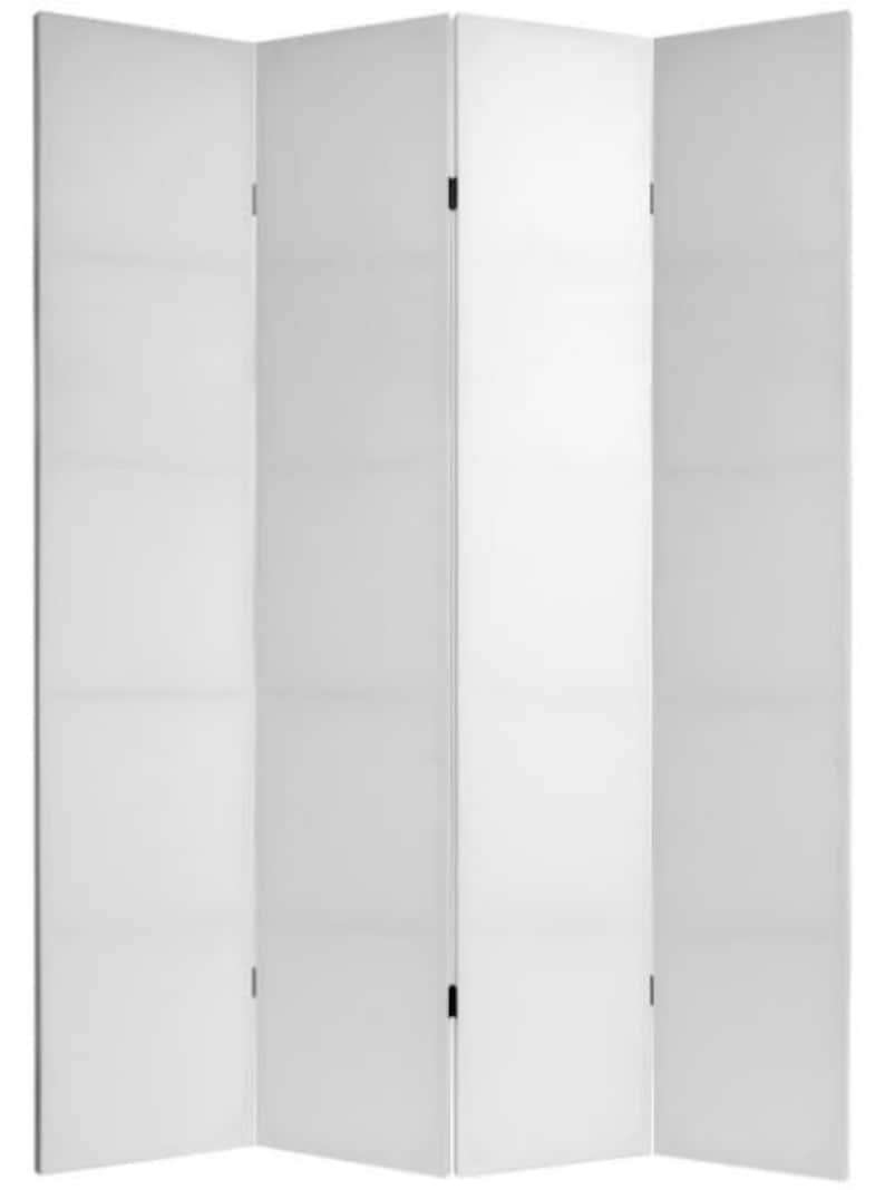7ft Tall Portable Folding Blank Canvas Screen Room Divider in Etsy